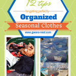 Tips for organizing clothes