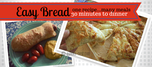 Easy Bread Recipe - Gwen's Nest