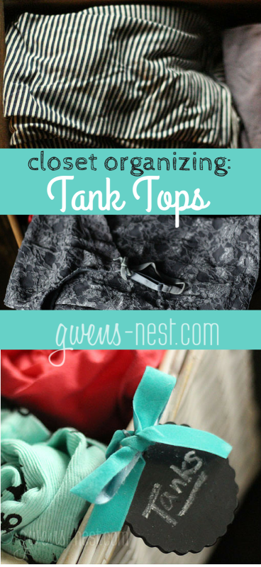 closet organizing tank tops pin