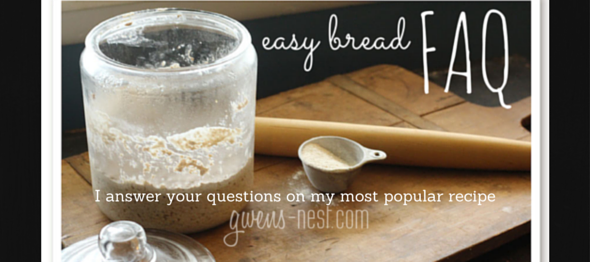 Easy Bread Recipe - Gwen's Nest