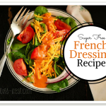 a french dressing recipe that's sugar free, delicious, and made with simple ingredients