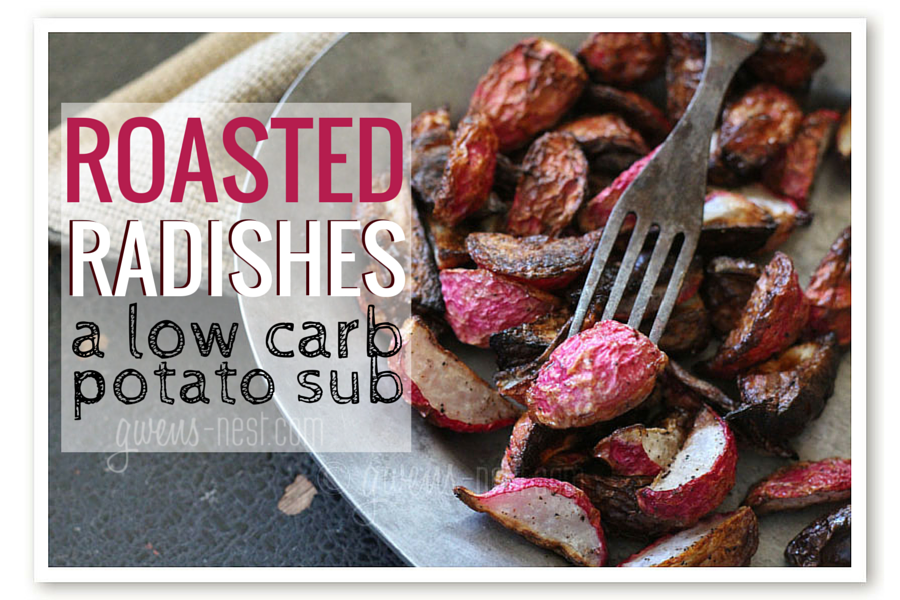 Simple Roasted Radishes - Blife