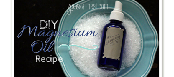 Magnesium Oil Recipe Gwen S Nest