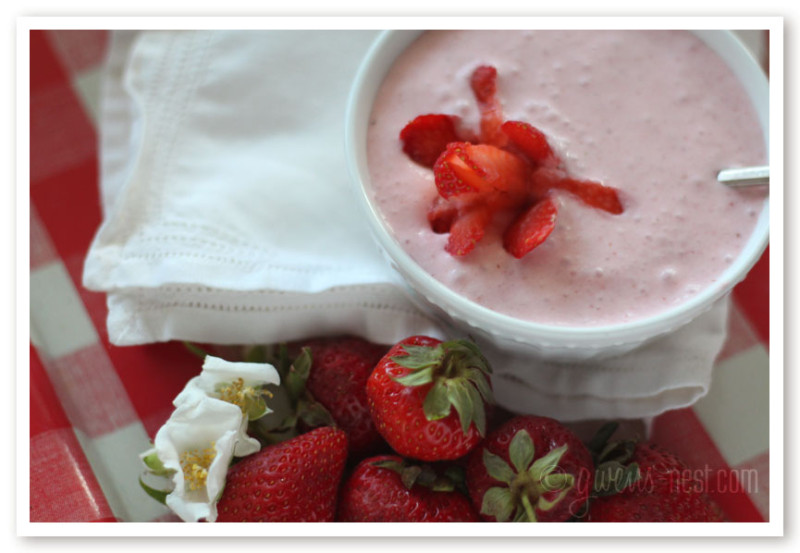 Chilled Strawberry Soup Recipe Gwens Nest 0770