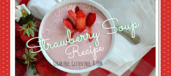 Strawberry soup is a fresh, chilled appetizer that's perfect for luncheons or tea parties. Get the recipe here!
