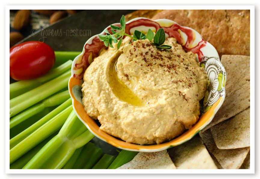 Almond Low Carb Hummus Recipe Gwen's Nest