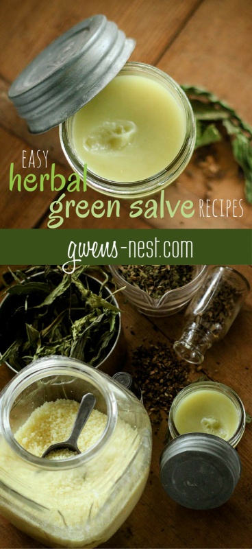Easy salve recipes- learn how to make herb infused oil and turn it into this gorgeous salve- like neosporin only more natural!