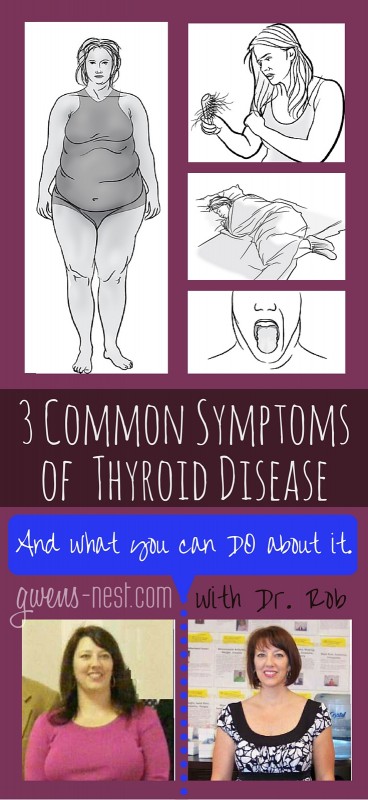 common symptoms of thyroid disease rob pin