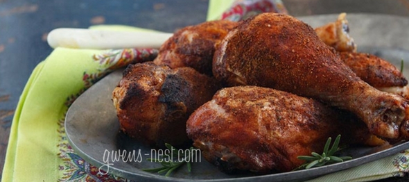 BBQ Chicken Drumsticks that pack a flavorful punch in the Instapot or in your oven! Paleo & THM friendly