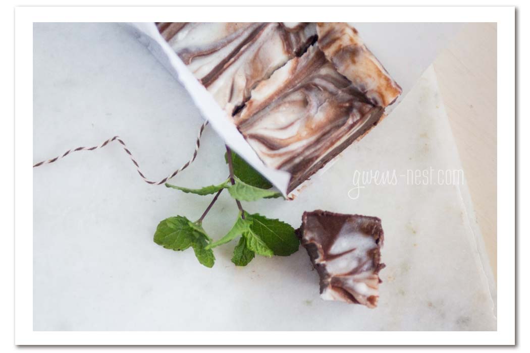 This decadent peppermint fudge recipe will blow your mind...it's incredibly creamy, but sugar free, and packed with healthy fats like bulletproof coffee! Click here for the recipe...