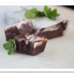 This decadent peppermint fudge recipe will blow your mind...it's incredibly creamy, but sugar free, and packed with healthy fats like bulletproof coffee! Click here for the recipe...